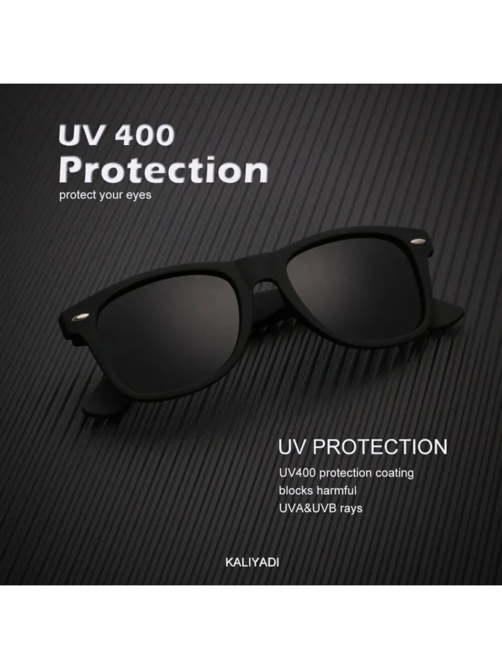 Stylish Polarized Sunglasses for Men & Women - Matte Finish, UV Protection, 3